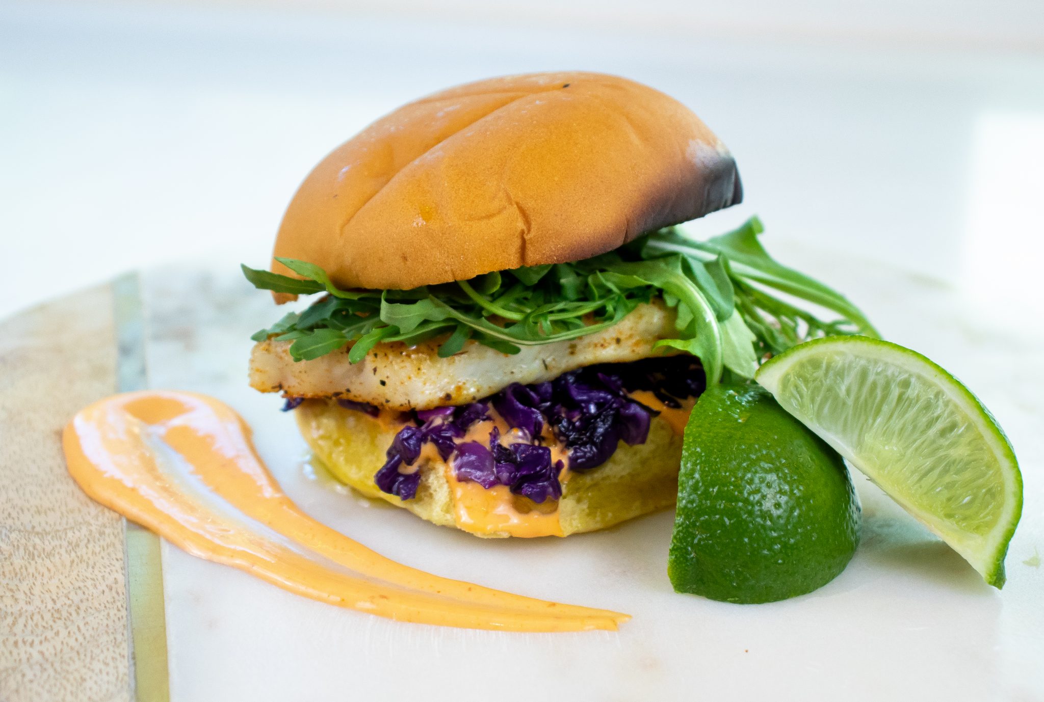 U.S. Farm-Raised Catfish, grilled catfish burger, burger month ...